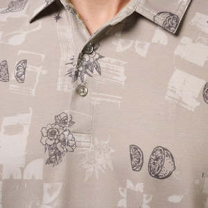 Vente directe usine – Chemise homme personnalisée populaire en Spandex/Coton, imprimée numériquement, unie, coupe classique, avec poche, anti-plis - Product Image 5