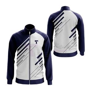 Veste de sport durable pour hommes, col montant, ourlet réglable, coupe ajustée avec design élégant - Product Image 1