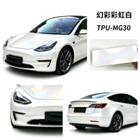 Film de protection de peinture coloré personnalisé, film TPU PPF imperméable pour la protection de la peinture automobile, film durable pour la protection de la peinture des véhicules