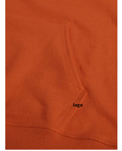Sweat à capuche en molleton mélangé pour hommes, Logo personnalisé 50% coton 50% Polyester, importé à fermeture, stock de vêtements, lavable à la Machine - Product Image 5