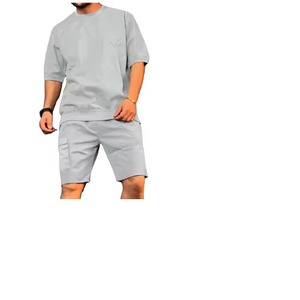 Logo personnalisé Ensemble de vêtements de sport d'été pour hommes Short de sport léger à séchage rapide de haute qualité Chemise de confort numérique décontractée pour tous les jours - Product Image 6