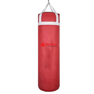 Saco de Boxeo de Cuero Duradero de la Mejor Calidad, para Entrenamiento de MMA, Fitness, Artes Marciales, Kickboxing, Boxeo, con Agua y Arena, Alta Resistencia y Ligero - Product Image 1