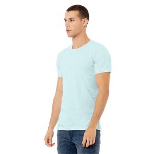 Camiseta de cuello redondo de medio punto para hombre con mangas cortas para ropa informal y actividades deportivas cómodas - Product Image 2
