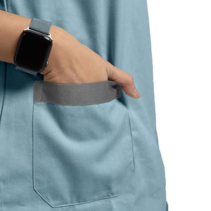 Uniformes de gommage médicaux Offre Spéciale de qualité supérieure pour femmes vente en gros ensembles d'uniformes d'infirmière de gommage personnalisés unisexe pour l'hôpital - Product Image 4