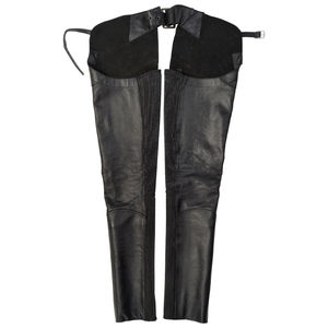 Nouvelles cuissardes d'équitation de haute qualité pour hommes et femmes, en cuir véritable, avec étriers et fouets, tailles personnalisables - Product Image 4
