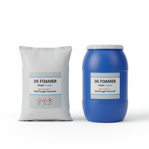 Productos Químicos Wellthought DFM, Antiespumante Industrial, Puerer, Envase de 30 kg, Agente de Control de Espuma de Alta Eficiencia para Agua - Product Image 1