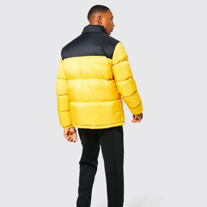 Dernière mode pour hommes Veste longue à capuche bouffante haute qualité personnalisée hiver chaud mince respirant High Street - Product Image 3