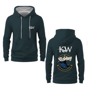 Haute qualité 350 gsm coton épais blanc uni poids lourd surdimensionné sweats à capuche unisexe logo personnalisé hommes polaire boxy à capuche - Product Image 3