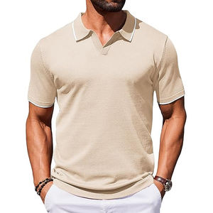 เสื้อโปโลสำหรับผู้ชายแบบสั่งทำลายทางสำหรับกีฬาและชุดลำลอง - Product Image 1