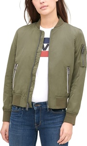 2025 Nueva temporada de primavera, chaquetas de cuero genuino para mujer, chaqueta de cuero Bomber negra para mujer, chaquetas Bomber informales para mujer - Product Image 3