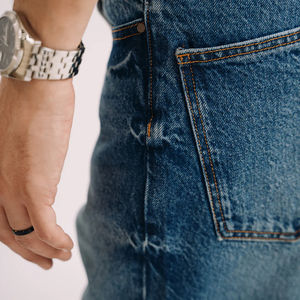 WholesaleNew Embroidery Denim Washed <b>Shorts</b> Custom <b>Men</b> Street Wear Denim Baggy <b>Shorts</b> Man Denim <b>Shorts</b> for <b>Men</b> - Product Image 3