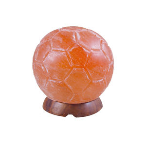 IMPEX PAKISTAN Himalayan Pink Salt <b>Football</b> <b>Lamp</b> Handmade Durable Customized Carved Antique Imitation Home Natural Crafts - Product Image 3