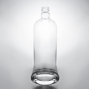 Bouteilles de whisky et de vodka en verre rondes de 500 ml/700 ml/750 ml avec bouchon en liège, <span class=keywords><strong>prix</strong></span> de gros - Product Image 3