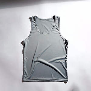 Débardeur de sport fitness coupe musclée sans manches en tissu extensible pour l'entraînement et les activités sportives - Product Image 2