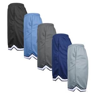 Paquete de 5 pantalones cortos de lona transpirables ligeros de cristal sólido de algodón 100% para hombre - Product Image 3