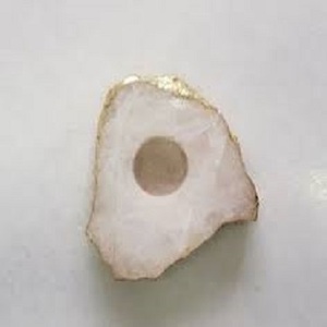 Vente en gros de bougeoir en cristal naturel pour le dîner bougeoir en quartz clair, meilleure vente de bougeoir en agate druzy - Product Image 5