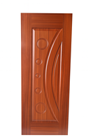 Porte de sécurité en bois coupe-feu de conception minimaliste