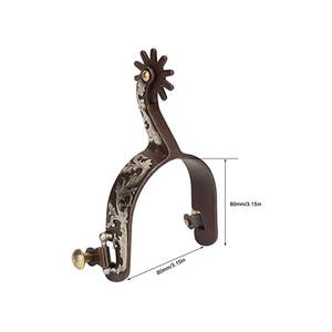 Espuelas de equitación de nueva calidad 2025, espuelas de equitación de acero inoxidable en inglés, Productos Ecuestres, espuelas de equitación - Product Image 3