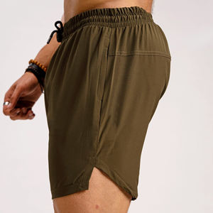 Pantalones cortos de gimnasio para hombre hechos de algodón de último diseño para tamaño adulto Fabricación de Pakistán pantalones cortos de gimnasio para hombre a la venta - Product Image 3