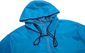 แจ็กเก็ตกันลมไนล่อนกันน้ำน้ำหนักเบาแบบลำลองใส่ได้ทั้งชายและหญิงมีซิปด้านหน้าสำหรับปีนเขาฤดูใบไม้ผลิ - Product Image 3