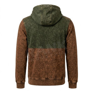 Nouveau style 2026 – Sweat-shirts décontractés pour hommes en coton mélangé, personnalisables avec logo, effet délavé, les plus vendus, pour la vente en ligne - Product Image 2