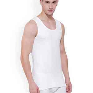 Custom <b>Men's</b> Breathable Polyester Gym Tank Top Athletic Fit Sublimation Training Streetwear Vest - Product Image 4
