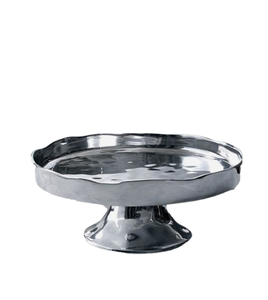 Precio asequible Soporte de pastel de metal Soporte de pastel hecho a mano Soporte de pastel de aluminio Celebración de fiesta de cumpleaños - Product Image 1