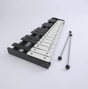 Martillo de percusión de 54cm de longitud, metálico, 25 tonos, negro y blanco, certificado EN71 - Product Image 2