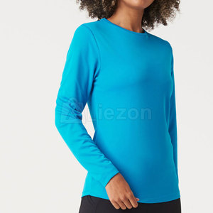 Diseño único Mujeres Camisetas de manga larga Tallas grandes Camisetas de manga larga de secado rápido de las mujeres en el precio al por mayor - Product Image 5