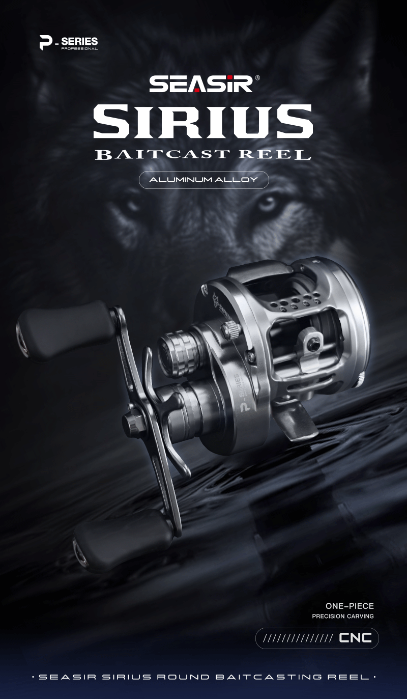 SEASIR SIRIUS Drum CNC - All Metal Shell Aluminum 7+1BB