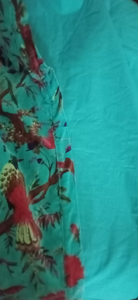 Hiver indien Velours Kimono Peignoir Oiseaux Imprimer Robes kimono Style Vêtements De Nuit À La Main Maxi Robe Robe - Product Image 5