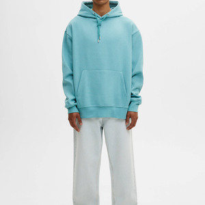 Sudadera con capucha de algodón 100% para hombre, sudadera con logotipo personalizado bordado XS estampado grueso polar Unisex Plus en blanco Oversize invierno XL - Product Image 4
