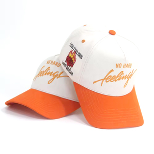 Casquette de baseball bicolore pour homme, style sportif, avec logo brodé 3D sur 5 panneaux, personnalisable, vente en gros - Product Image 4