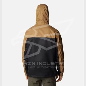 Chaquetas cortavientos de moda para hombre, impermeables y resistentes al viento, de lona suave, para lluvia, chaquetas para hombre al aire libre - Product Image 3