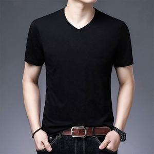 T-shirt uni pour homme 100% coton col rond Nouvelle arrivée 2026 T-shirt homme Derniers modèles personnalisés - Product Image 6