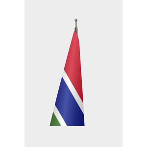 Drapeau officiel de la Gambie pour intérieur, imprimé numériquement, durable, en nylon, vinyle, soie, aluminium, pour usage automobile, assurance, éducation - Product Image 3