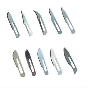 Lame chirurgicale en acier inoxydable de haute qualité personnalisée avec manche de scalpel instrument de chirurgie dentaire médicale à bas prix - Product Image 1