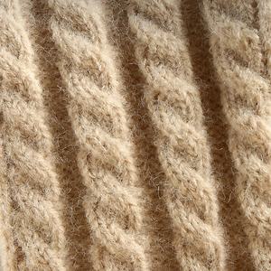 Gants en cuir de mouton véritable coupe-vent pour femme, collection Hiver 2026, avec fourrure de renard véritable, design tendance pour la conduite en extérieur - Vente en gros - Product Image 4