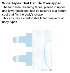 ผ้าอ้อมสำเร็จรูป Nepia Tender P17-06 แบบพิมพ์ลาย ไม่ถักทอ ขนาดใหญ่ รับผลิตตามสั่ง พร้อมฉลากส่วนตัว ช่องป้องกันการรั่วซึมแบบ 3 มิติ - Product Image 5