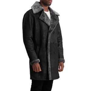 Veste en cuir sur mesure de haute qualité pour homme, mode décontractée, col montant, à capuche, respirante, coupe régulière, coupe-vent, automne - Product Image 2