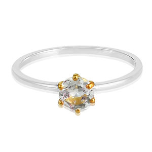 Marque de luxe célèbre concepteur unisexe bague de fête de mariage 925 argent Sterling topaze rose pierres précieuses Style classique bijoux cadeau - Product Image 6