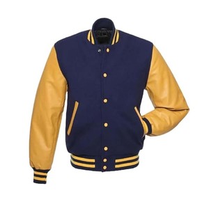 Super calidad moda Casual OEM/ODM bordado poliéster satén Varsity chaqueta liso negro suelto hombres Varsity chaqueta - Product Image 3
