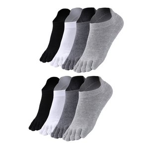 Calcetines deportivos para hombre Calcetines para correr Casual Deportes al aire libre Algodón Naranja Rayas Rojas Compresión Negro 15 Estilos Viajes Gran oferta - Product Image 1