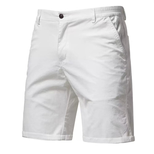 High Quality Men's Casual Cotton Solid Knitted Breathable Quick-Drying <b>Shorts</b> Elastic Mid Waist Front for Daily Use Summer - Product Image 6