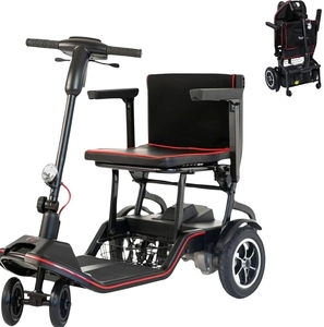 NEW Portable 4-Wheel <b>Lightweight</b> Electric Manual <b>Folding</b> <b>Mobility</b> <b>Scooter</b> Brushless Motor 600-1000CC Displacement >80km/h Speed - Product Image 3
