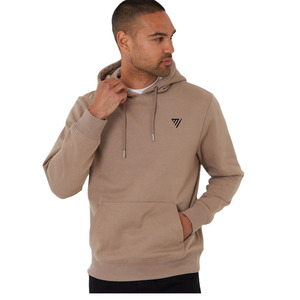เสื้อฮู้ดผู้ชายผ้าฟลีซแบบสวมหัวมีฮู้ดปักโลโก้ - Product Image 1