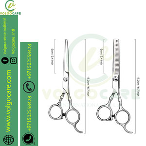 Tijeras de peluquería de alta calidad para mujeres, hombres, estilista, peluquero, tijeras de acero inoxidable de 6,5 pulgadas para el cabello - Product Image 1