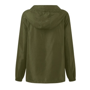 Chaqueta Softshell para Mujer al por Mayor, Chaqueta Softshell con Capucha Sólida de Alta Calidad para Exteriores, Chaqueta Larga con Cremallera para Mujer - Product Image 3