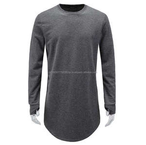Camiseta de Estilo Hip Hop con Dobladillo Curvo, Impresión Digital Personalizada, 100% Algodón, Corte Regular para Hombre - Product Image 6