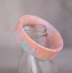 Designer resin bangle jewelry for women handmade fashion <b>bracelet</b> ethnic style gift item bulk supply wholesale Resin Crafts - Product Image 5